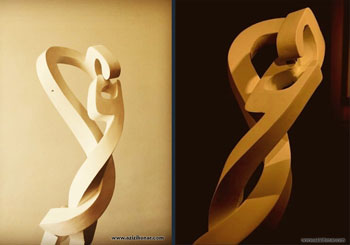 حسین انجمن (زمانی) - خوشنویس - مجسمه ساز