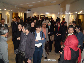 گزارش تصویری از مراسم افتتاحیه نمایشگاه آثار خوشنویسی استاد محمد علی قربانی با عنوان حیات خلوت در فرهنگسرای ابن سینا فروردین 1395