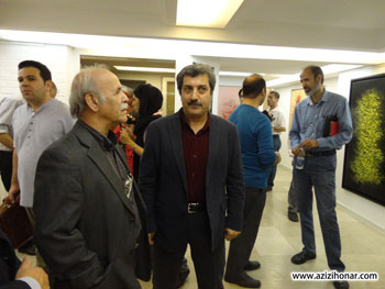 گزارش تصویری از مراسم افتتاحیه نمایشگاه آثار خط نقاشی استاد احمد محمد پور با عنوان رویای قلم د رنگارخانه والی