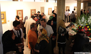 نمایشگاه اثار خوشنویسی استاد هادی دربان حسینی در فرهنگسرای نیاوران تهران