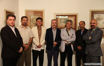 نمایشگاه آثار خوشنویسی استاد هادی دربان حسینی در فرهنگسرای نیاوران تهران