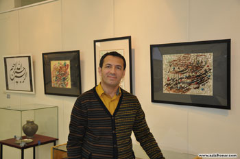 نمایشگاه آثار خوشنویسی استاد حسن حسین نژاد در مسکو