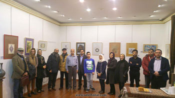 نمایشگاه آثار هنرمندان محمد ابراهیم خیریه ، مجید حری و داور پروین با عنوان سلام بر صلح در پاریس