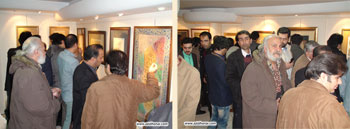 گزارش مصور از افتتاحیه نمایشگاه آثار خوشنویسی جمعی از استادان معاصر ایران با عنوان این شرح بی نهایت . . . در نگارخانه آتشزاد ،بهمن ماه 1394