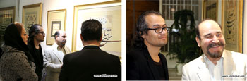 گزارش تصویری از کارگاه آموزش قطعه نویسی در هنر خوشنویسی توسط استاد دکتر جواد بختیاری در گالری نقش و خط-بهمن1395
