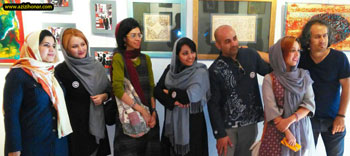 نمایشگاه بالهای بزرگ برای فرشته های کوچک در نگارخانه هنر ایران در جهت حمایت از کودکان شیر خوارگاه آمنه
