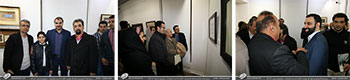  تصاویر سومین نمایشگاه خوشنویسی اعضای حلقه مهربانی- هنرجویان استاد محمدعلی قربانی - در باغ موزه هنر ایرانی- آذر1397