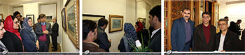  تصاویر سومین نمایشگاه خوشنویسی اعضای حلقه مهربانی- هنرجویان استاد محمدعلی قربانی - در باغ موزه هنر ایرانی- آذر1397