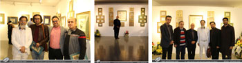 گزارش تصویری از نمایشگاه گلچینی از آثار خطوط شکسته نستعلیق استاد یدالله کابلی خوانساری با عنوان سماع در سماع در گالری گویا با حضور بی سابقه ی مسئولین فرهنگی و اساتید صاحب نام فرهنگ و هنر کشور