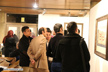 گزارش تصویری از افتتاح نمایشگاه آثار خوشنویسی هنرمند فرهیخته آقای محمد علی معین با عنوان قلم حیرانی در فرهنگسرای نیاوران-بهمن 1395