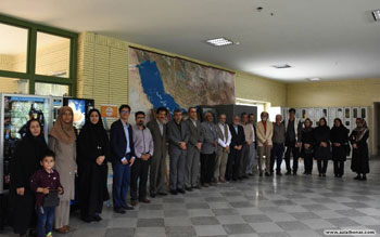 گزارش تصویری از مراسم افتتاحیه نمایشگاه گروهی خوشنویسی چشم جان در تالار رجایی دانشگاه فردوسی مشهد