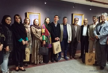 گزارش تصویری از افتتاحیه نمایشگاه خوشنویسی جمع مشتاقان به یاد علی محمد شیرازی در فرهنگستان هنر- آبان 97