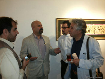 گزارش تصویری از نمایشگاه آثار خوشنویسی هنرمند ارجمند عبدالله قهرمان در گالری فردا
