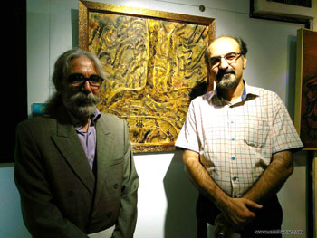 گزارش مصور از نمایشگاه گروهی نقاشیخط سرالله به همت گروه فرهنگی هنری سدنا در گالری برسام