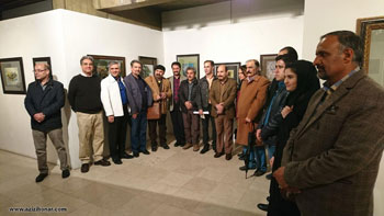 گزارش تصویری از نمایشگاه آثار خوشنویسی و نقاشیخط استاد علی قرطاسی با عنوان شمال شرقی در فرهنگسرای نیاوران