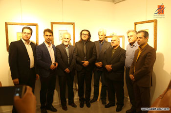 گزارش تصویری از افتتاحیه نمایشگاه آثار استاد لولویی مهر در گالری کلهر شهر رشت