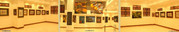گزارش تصویری از نمایشگاه و حراج آثار خوشنویسی استاد علی اکبر پگاه و استاد بهادر پگاه در مجتمع تجاری مهر و ماه قزوین