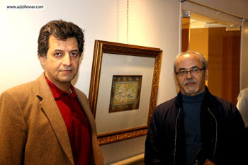 گزارش تصویری از نمایشگاه آثار شکسته نستعلیق هنرمند ارجمند آقای علی رسولی با حضور اساتید خوشنویسی کشور در فرهنگسرای ابن سینا -تهران