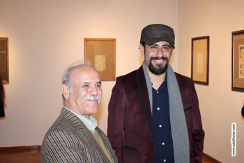 گزارش تصویری از نمایشگاه آثار خوشنویسی اساتید رسول مرادی و مجتبی سبزه در فرهنگسرای نیاوران ، آذرماه 1395
