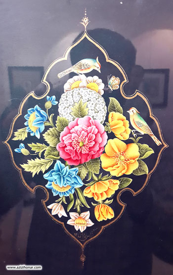 گزارش مصور از نمایشگاه گل و مرغ هزار جلوه رنگین در نگارخانه ساقی