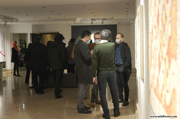گزارش تصویری از نمايشگاه انفرادی آثار هنرمند گرامی آنيتا اشرفى با عنوان ريشه‌های من در گالری کاما