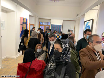  نمایشگاه گروهی اساتید و هنرمندان نقاشیخط ایران با عنوان زمستان در باغ موزه هنر ایرانی