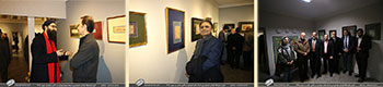 بخش دوم تصاویر مراسم افتتاحیه نمایشگاه آثار خوشنویسی استاد محمد شهبازی در گالری جاوید- بهمن98
