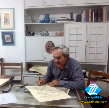 نگارش اولین قرآن به نسخ ایرانی در استان گیلان توسط هنرمند گرامی آقای احمد قربانی
