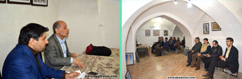 گزارش مصور از نشست تخصصی خوشنویسی با حضور استاد ابوالوفا حسینی و استاد علی خیری توسط انجمن خوشنویسان شاهین شهر اصفهان