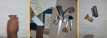 گزارش تصویری از کارگاه آموزش یک روزه کاغذ سازی توسط هنرمند ارجمند مهرداد دباغیان در اهواز