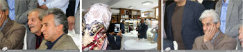 ضیافت شام انتشارات رواق هنر در حاشیه مراسم رونمایی از کتاب مرقع گلشن و افتتاح هنرکده کارین در میدان ونک تهران 