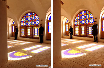 تصاویر بازدید همراهان مجموعه ساقی از خانه تاریخی حاج آقا علی - امین التجار - عمارتی در شهر رفسنجان- آذرماه 1395