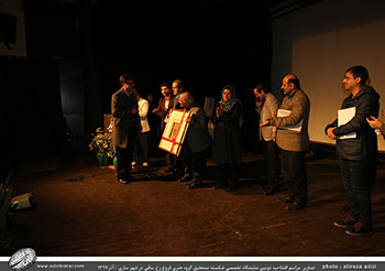 تصاویر همایش دومین نمایشگاه تخصصی شکسته نستعلیق گروه هنری فروغ رخ ساقی در شهر ساری / آذر1397