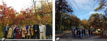 تصاویری از حواشی سفر گروه هنری فروغ رخ ساقی به استان مازندران- شهر ساری/ آذر1397