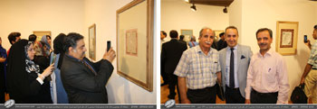 بخش پنجم تصاویر نمایشگاه آثار خوشنویسی استاد اخلاق و هنر استاد محمد حیدری همراه با رونمایی از کتاب های شرح آرزومندی و از نیستان 2 در فرهنگسرای نیاوران-تیرماه1397