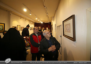 گزارش تصویری از افتتاحیه ی نمایشگاه آثار نستعلیق و شکسته نستعلیق هنرجویان آموزشگاه ساقی با راهنمایی خانم فرشته مقدسی-بهمن 1398
