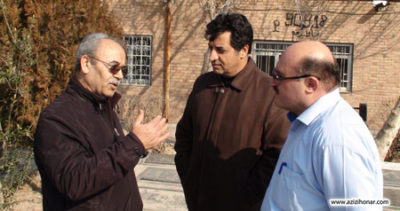 پیکر استاد اکبر صابونچی راد از مقابل تالار وحدت به سمت قطعه هنرمندان بهشت زهرای تهران تشییع گردید